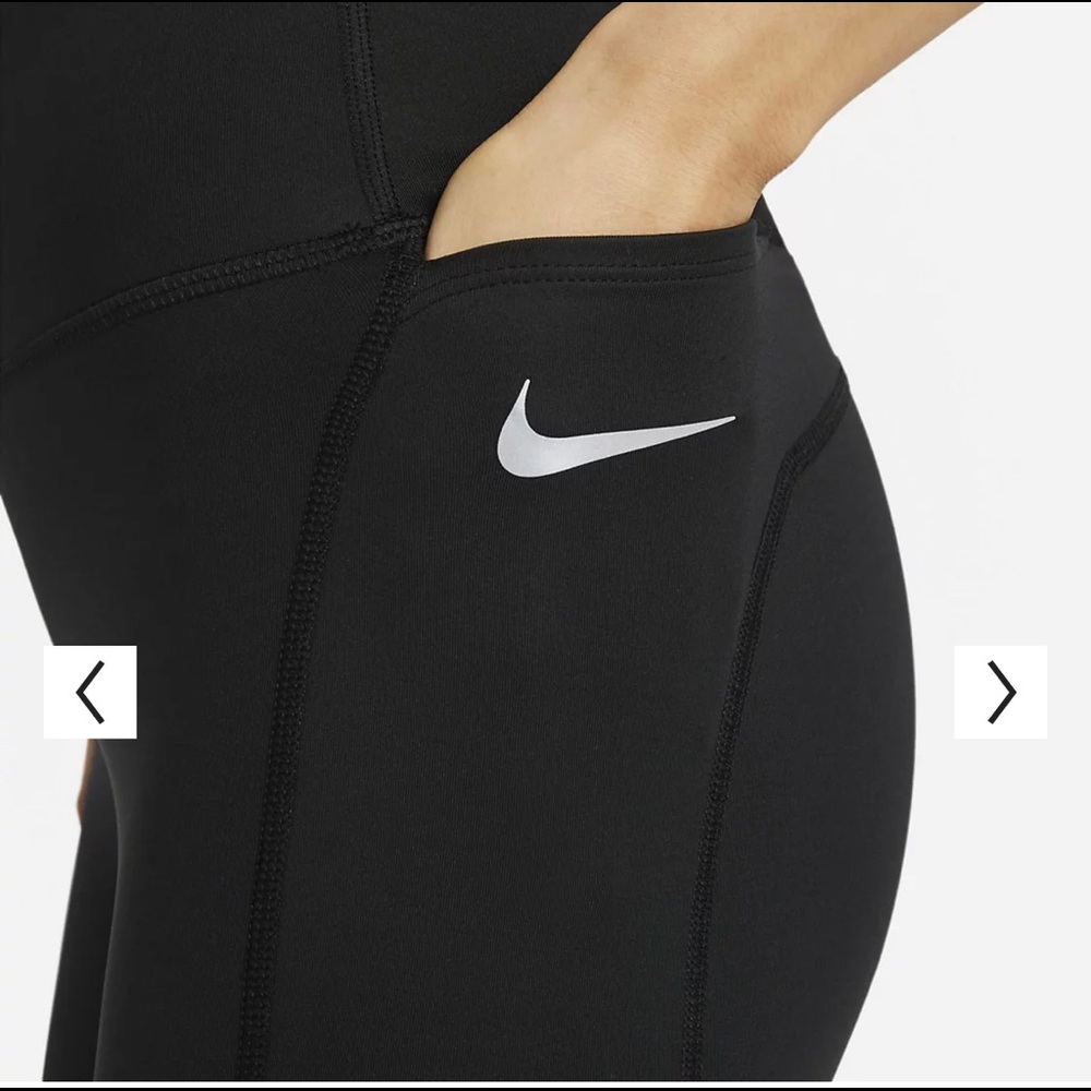 NWT Nike Epic Fast Women's Mid-Rise Pocket Running Leggings - Picture 8 of 15